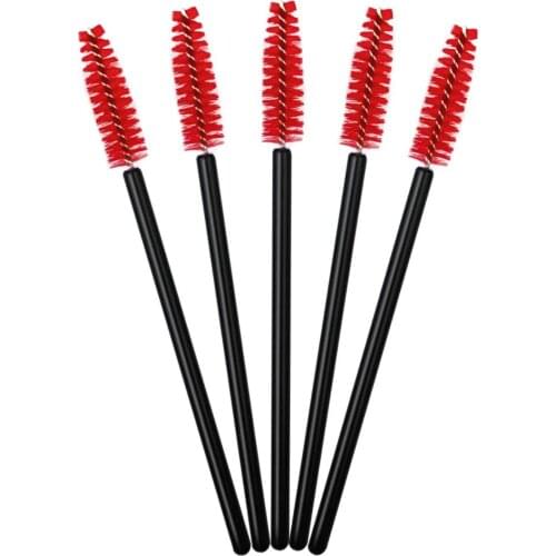 Disposable Eyelash Extension Eyebrow brush Mascara Wand Applicator Spoolers Eye Lashes Cosmetic Brushes Set Makeup Lashes Tools