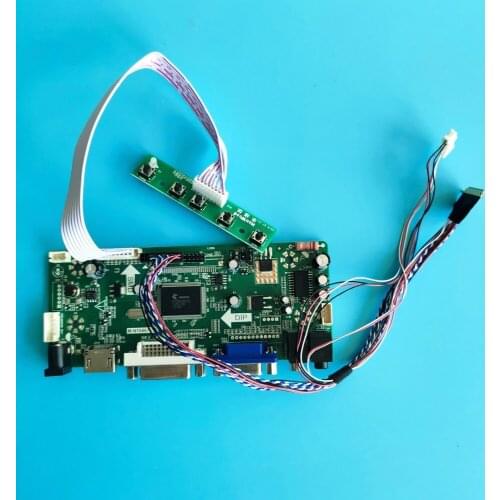 DVI VGA M.NT68676 HDMI DIY Controller board LED LCD Kit 40pin for 15.6" 1366X768 LP156WH3(TL)(TA)/(TL)(TB) Screen Panel