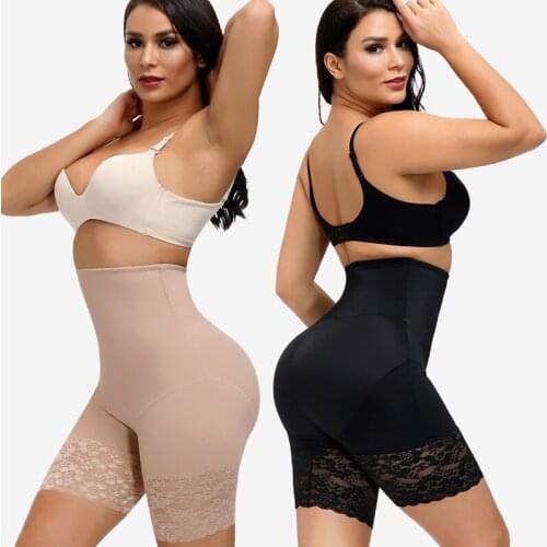 Butt Lifter Control Panties Seamless Women High Waist Trainer Slimming Lingerie Tummy Pant Shapewear Underwear Body Shaper 2021