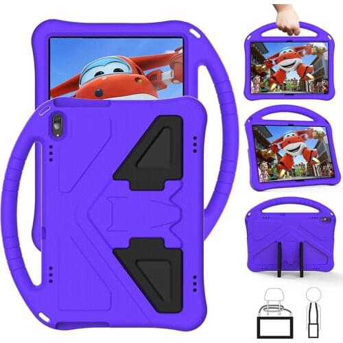 Shockproof Case for Lenovo Tab M10 TB-X505F TB-X605F P10 TB-X705F X705L Kids Cover with EVA Handle Funda Stand