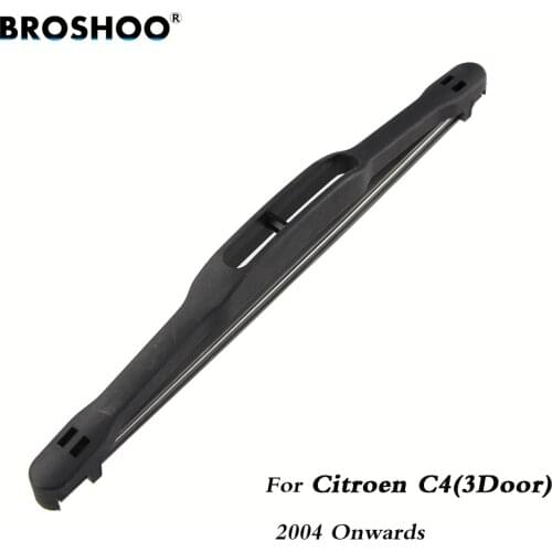 BROSHOO Car Rear Wiper Blades Back Windscreen Wiper Arm For Citroen C4 Hatchback (2004-) 180mm,Windshield Auto Styling