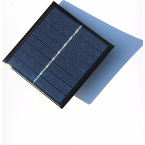 1W Solar Panel With Base For AA Battery 1W 4V Solar Cell For 1.2V 2xAAA Rechargeable Battery Charging Free Shipping