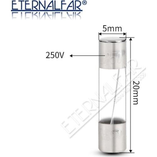 10Pcs/lot Fast Quick Blow Glass Tube Fuse Assorted Kit Fast Blow Glass Fuses 1A 2A 3A 5A 6A 10A 12A 15A 20A/250V 5*20 mm thermo
