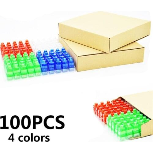 LED Finger Lights 100 Pack Finger Ring Glow Sticks for Kids Adults Bright Party