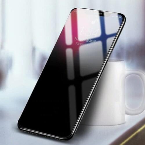 Free Post 50 Anti Peek Full Coverage Privacy Tempered Glass Silk Screen Protector For iPhone 13 12 Pro Max 11 XR XS X 8 7 Plus