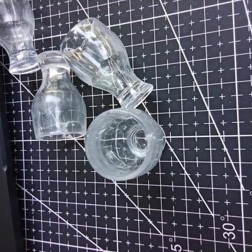 1pcs/lot Clear bowl cup imitation PVC Plastic glass 36mm Artificial Parfait Cups Miniature Food Deco Part
