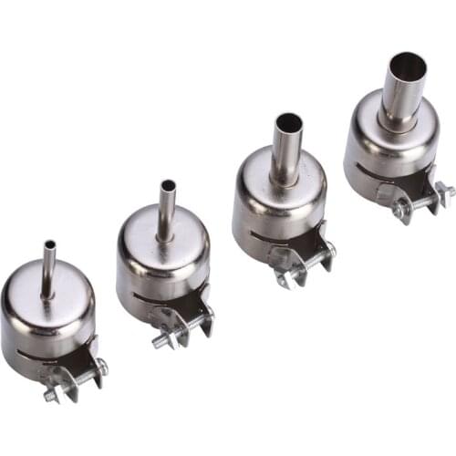 4pcs/lot 2/4/7/10mm Round BGA Nozzle 850 BGA soldering station Hot Air Gun Rework Tools