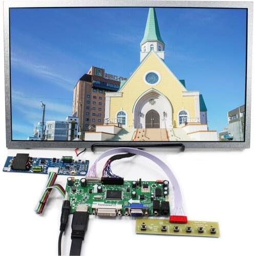 HD-MI DVI VGA AUDIO LCD Controller Board and 15.6" G156HTN02-1 1920x1080 1000nit LCD Screen
