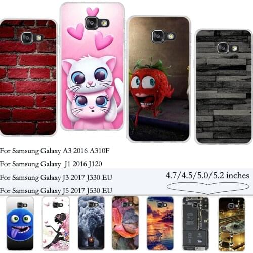 Bumper Case For Samsung Galaxy J3 2017 J5 2017 EU J330 J530 Case Cover Fundas Case for Samsung A3 2016 A310F J1 2016 J120 Coque