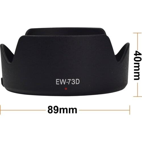 EW-73d EW73d Petal flower shade Lens Hood 67mm thread for CANON EF-S 18-135mm F3.5-5.6 IS USM camera