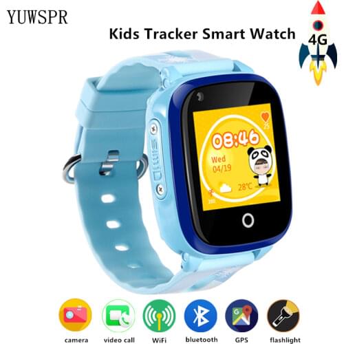 4G Smart Kids Watch GPS Tracker SOS IP67 Waterproof Video Call GPS LBS WIFI Positioning Alarm Clock Children Phone Watch DF33Z