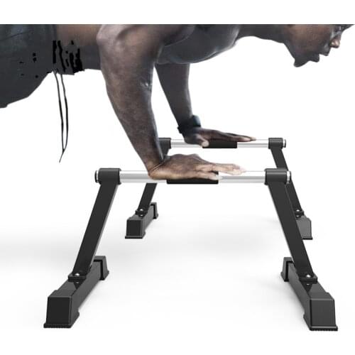 Home Dip Station I-Shaped Push-Up Parallel Bars, Multi-Functional Handstand Fitness Exercise Support