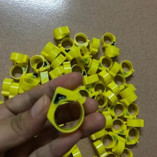 EM4305 125KHz passive rfid chicken foot rings for Chicken management system 100pcs samples