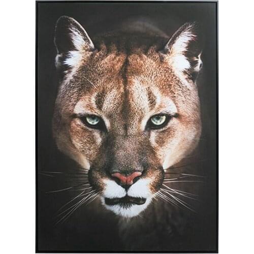Oil Painting Puma (100 x 4 x 100 cm)