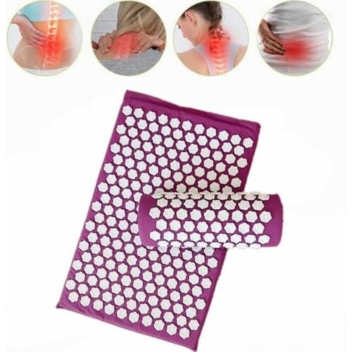 MO TULIP Massage Pad Massager Pillow Acupressure Relieve Body Back Pain Spike Mat Cushions Massage Yoga Mats Dropshipping
