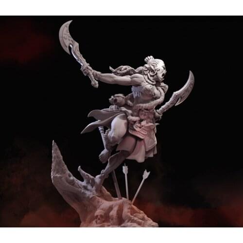 1/24 Resin Figure Model kits SADASHI THE RAIDER Unassambled Unpainted GK kits S235