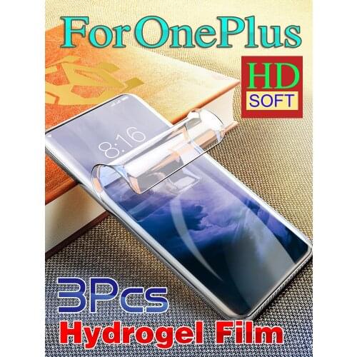 OnePlus 9Pro Screen Protector For One Plus 8T Hydrogel Film OnePlus9R 1+8 HD Soft Ultra-thin OnePlus9 OnePlus8 1+9 1+8Pro 1Plus8