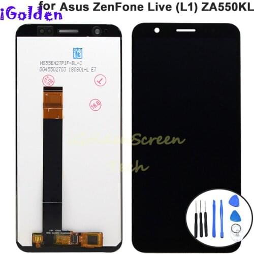 5.5 inch For asus ZA550KL lcd Full LCD Display+Touch Screen Digitizer Assembly For Asus ZenFone Live L1 ZA550KL X00RD lcd