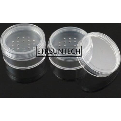 20ml Empty Refillable Cosmetic Jar Pot Loose Face Powder Sifter Case Powder Box Empty Cosmetic Container F20171157