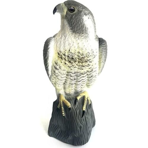 Garden Artificial Eagle Birds Decoy Hawk Simulation Model Scarer Repellents Home Crafts Pond Decoration Ornaments Pest Control