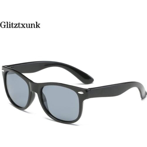Glitztxunk 2018 New Fashion Boys Kids Sunglasses Brand Polarized Children Sun Glasses Baby Cute glasses UV400 Goggle Eyewear