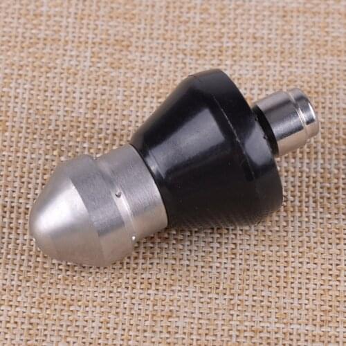 New 1/4 Quick Sewer Drain Cleaning Pipe Jet Pressure Washer Spray Nozzle Tool Flushing