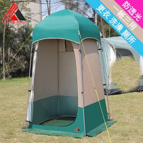 VANQUISHER 2017 New style easy operate camping shower tent/toilet/dressing changing room tent/Outdoor moveable WC
