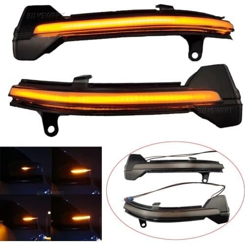 1pair Dynamic Mirror For BMW 6 Series F06 F12 F13 Facelift 2015 2016 2017 Light LED Blinker Turn Signal