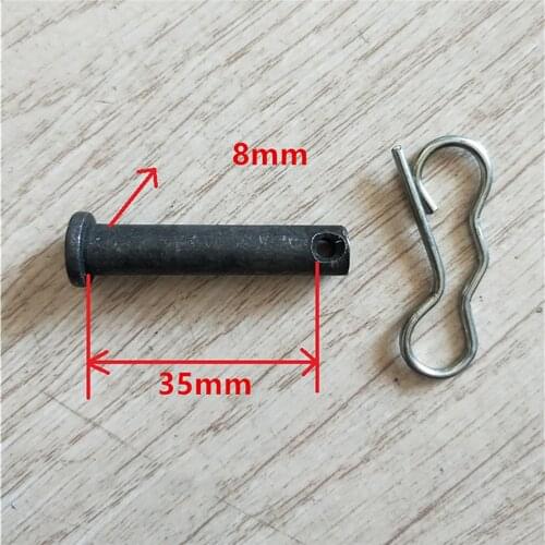 8mm Snow Plow Hitch Pin Positioning Pin Security Screw Part for Snow Blower