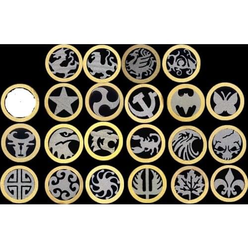 10x45mm Brass inner stainless steel Mosaic Pin Knife handle screw rivet Knife screw