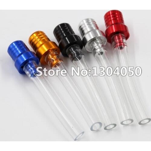 5pcs Valve Vent Hose Gas Cap For XR CRF RM KX YZ 50 65 85 125 250 ATV Dirt Pit Bike Off Road Free Shipping