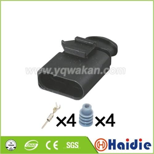 Free shipping 5sets 4pin male of 1J0973704 1J0 973 704 8K0973704 8K0 973 704 1.5mm auto connector