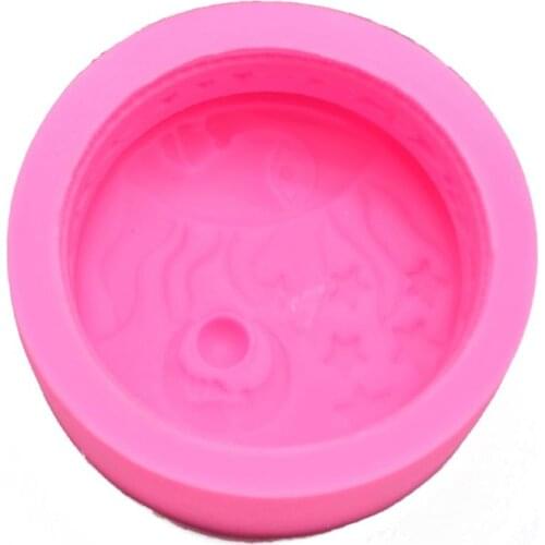 Moon Sun Star Soap Mold Flexible Silicone Fairy Candy Chocolate Cake Resin Mold T4MD