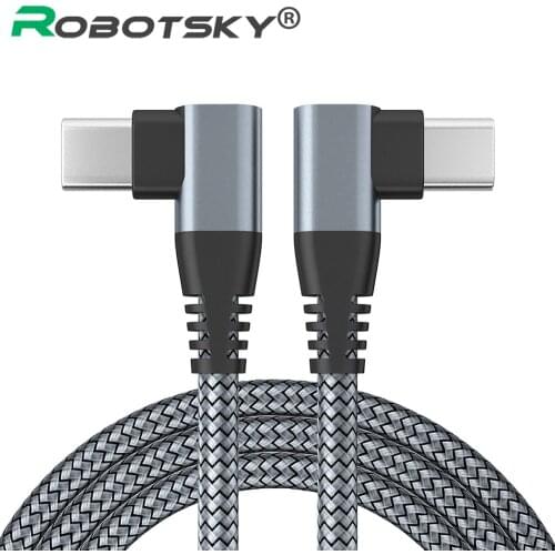 3A USB C to USB Type C Cable USBC PD 60W Fast Charger Cord USB-C Type-c Cable for Samsung S20 MacBook iPad Huawei Xiaomi