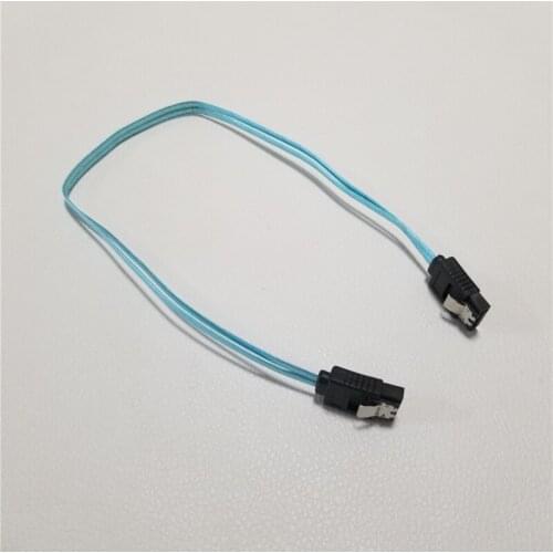 Ultra Short 20cm 7pin SATA 3.0 Female to Female F/F HDD Hard Drive Data Cable Dual Channel Shielding Blue 6Gbps