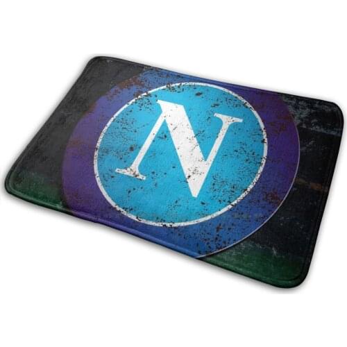 Napoli Mat Rug Carpet Anti-Slip Bedroom Entrance Door Mat Napoli Parthenopeans Partenopei Sanpaolo It Serie League Italy