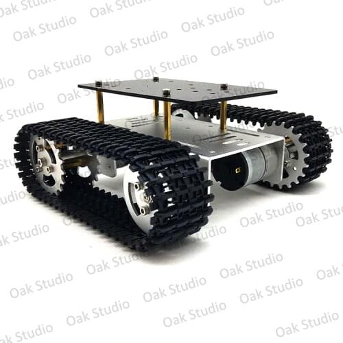Mini T10 Smart Tank Car Chassis Tracked Caterpillar Crawler Robot Platform for DIY Arduino