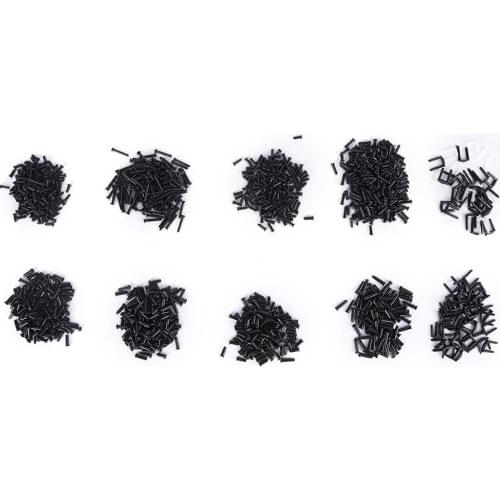 NEW 1500Pcs/Box Nylon Badminton Racket Racquet Grommets Eyelets Black Color Wholesale