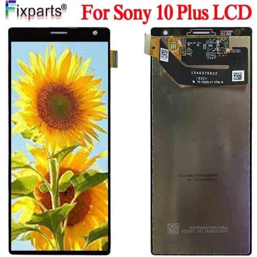 New Genuine Black LCD Screen Display For SONY Xperia 10 / 10 Plus LCD Display Touch Screen Digitizer Assembly i4193 i4293 Screen