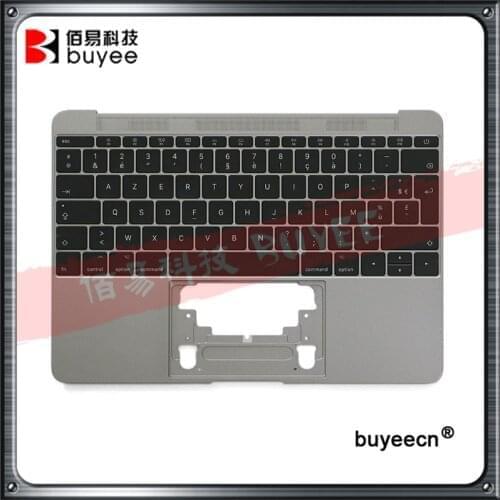 Genuine NEW A1534 Palm Rest Topcase UK Keyboard 2016 For Macbook Air Retina 12" A1534 Palmrest Top Case Without Backlight