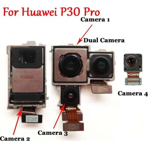 Original Front Rear Back Camera For Huawei P30 Pro P30Pro VOG-L09 VOG-L29 VOG-L04 Main Facing Camera Module Flex Replacement