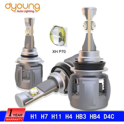 Pair CREE XHP70 20000LM H7 Led Canbus H4 Car LED Headlight Bulbs H1 H8 H11 Led Lamp 9005 HB3 9006 Headlamp Auto Fog Lights