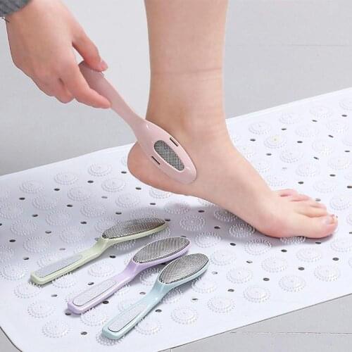 Dual Head Exfoliating Scrubbing Foot File Hard Dead Skin Callus Remover Professional Pedicure File Tools Grinding Feet Skin Care