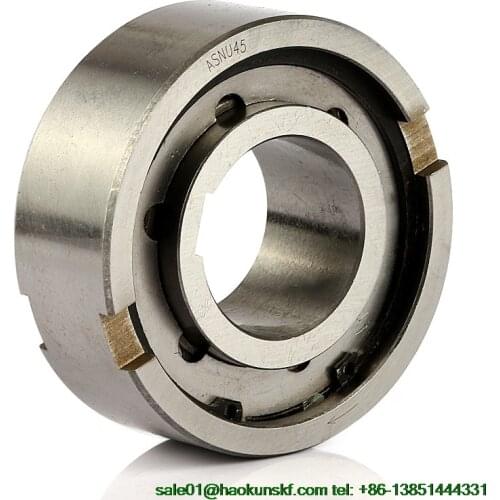 ASNU45 (NFS45) One Way Clutches Roller Type (45x100x36mm) Overrunning clutches AXK Freewheel Type Backstop CAM Clutch
