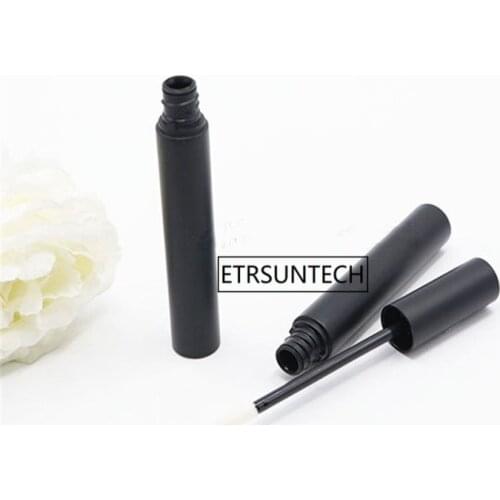 100pcs 5ml Black Empty Lip Gloss Tube Mini Liquid Batom Lip Serum Sleeping Mask Base Foundation Containers Bottle F3631