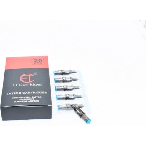 ET Cartridges Disposable Tattoo Needles M1C Curved Magnum Professional Tattooing Makeup Equipment 1219RM 20PCS
