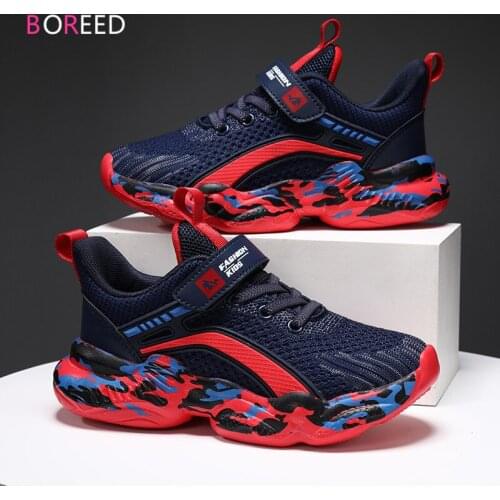 High Quality Childrens Sneakers Kids Sports Shoes For Boy Fashion Breathable Mesh Sneaker Boys tenis infantil Kids Shoes Enfant