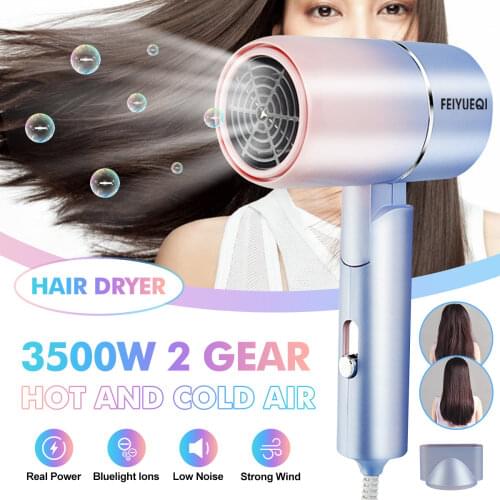 Professional Hair Dryer Salon Dryer 2 gear 220V Strong Wind Hot &Cold Wind Air Water Ionic Hammer Blower Electric Hair Dryer