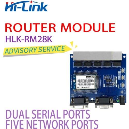 HLK-RM28K Free Ship Hi-Link wireless router MT7628KN Start Kit/Development Serial Router module
