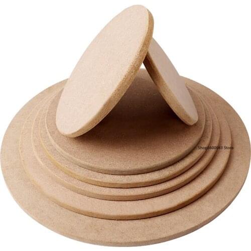 Ceramic Art Turntable Backing Plate Circular Density Board Drying Board Compression Board Sculpture Model Pallet 15/30/45CM